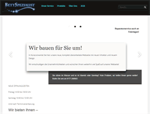 Tablet Screenshot of bett-spezialist.de